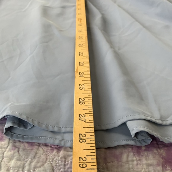 Gaharu Women’s Medium Blue Long Sleeve Blouse - Picture 6 of 6